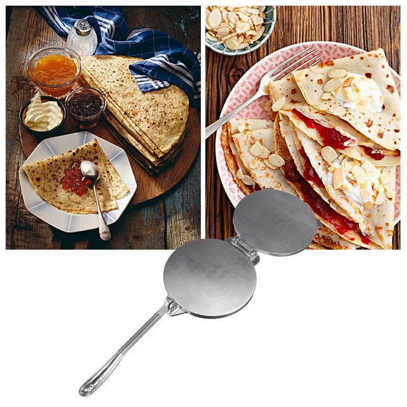 20cm Tortilla Maker Aluminium Dough Press Heavy Duty Restaurant Tool Home Pie Tool For Kitchen