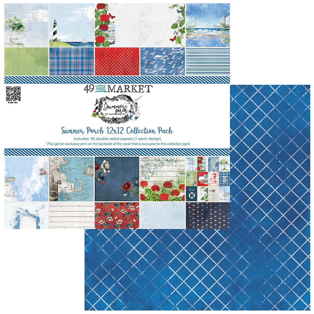 49 & Market Collection Pack 12"X12" Summer Porch