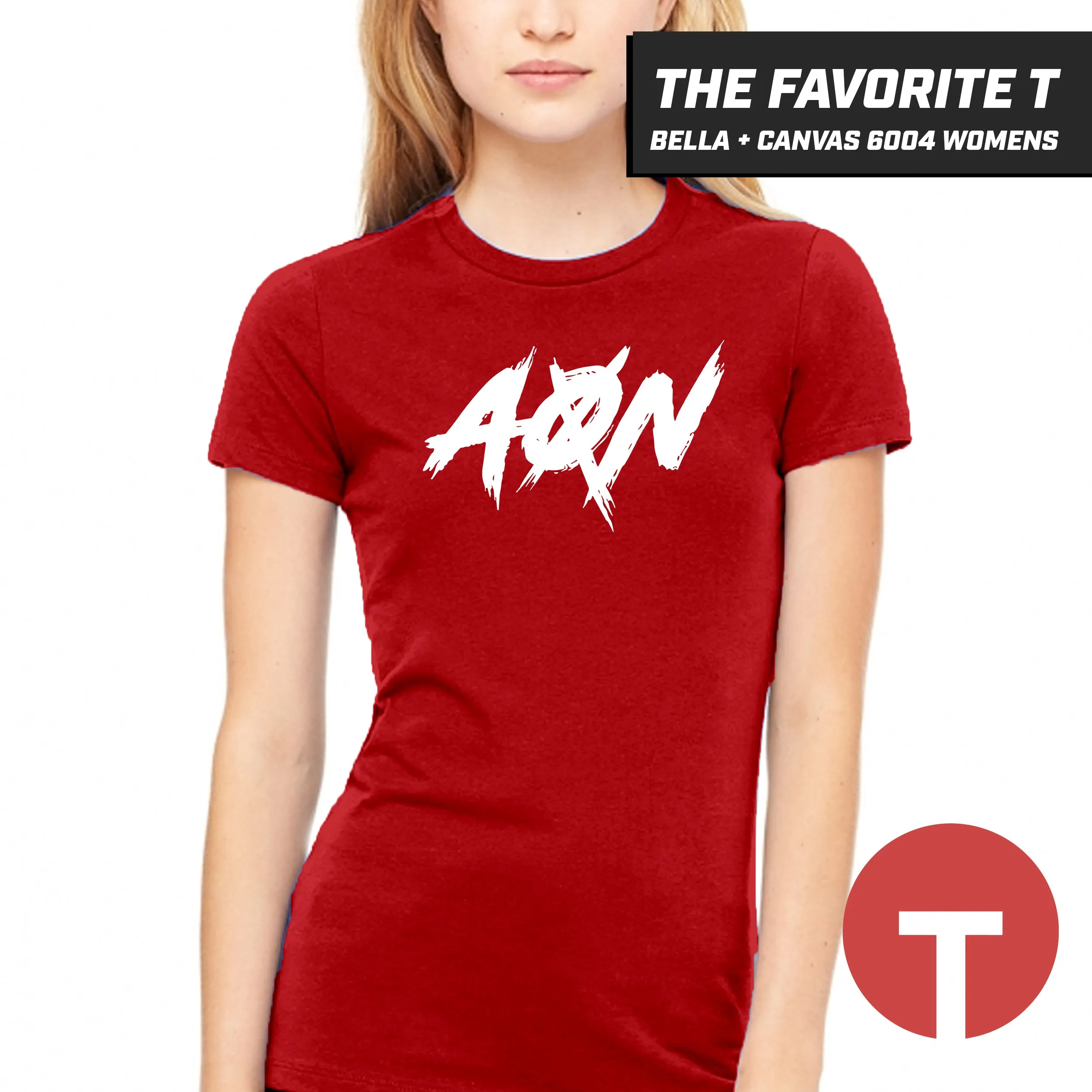 All Or Nothing - Bella Canvas 6004 Womens "Favorite T"