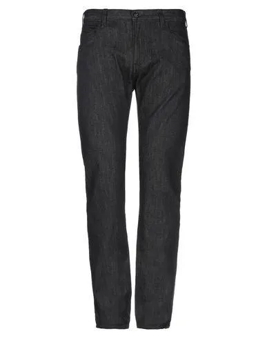 Armani Jeans Man Denim trousers Black 30W-34L jeans