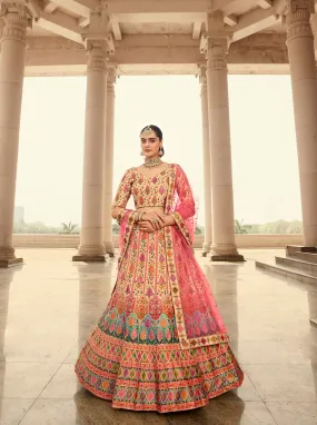 Beautiful Designer Lehenga Choli Suits Pakistani Indian Wedding Party Wear Ready Made Heavy Embroidery Work Lehenga Choli Suits