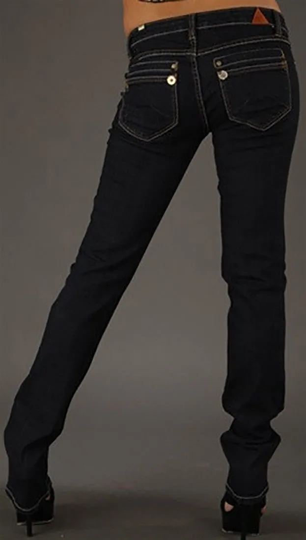 Bianco Hali French Stretch Dark Skinny Jeans