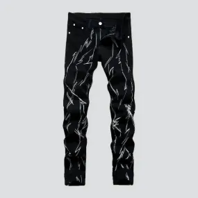 Black men's y2k jeans