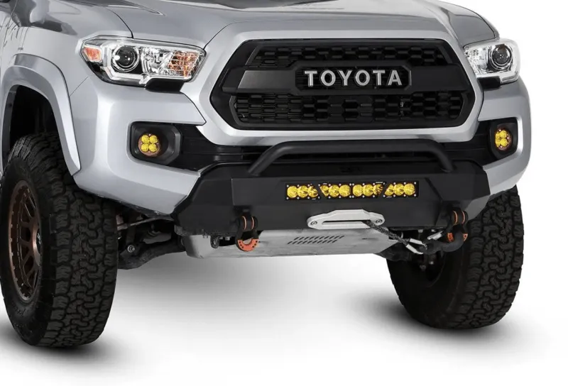 Body Armor 4x4 TC-19339 Hiline Front Winch Bumper for 2016-2023 Toyota Tacoma