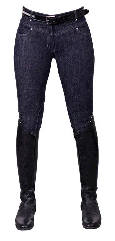 BR Equestrian Skirsa Full Seat Denim Breeches - Women's (Sale) Reg. Price 254.95