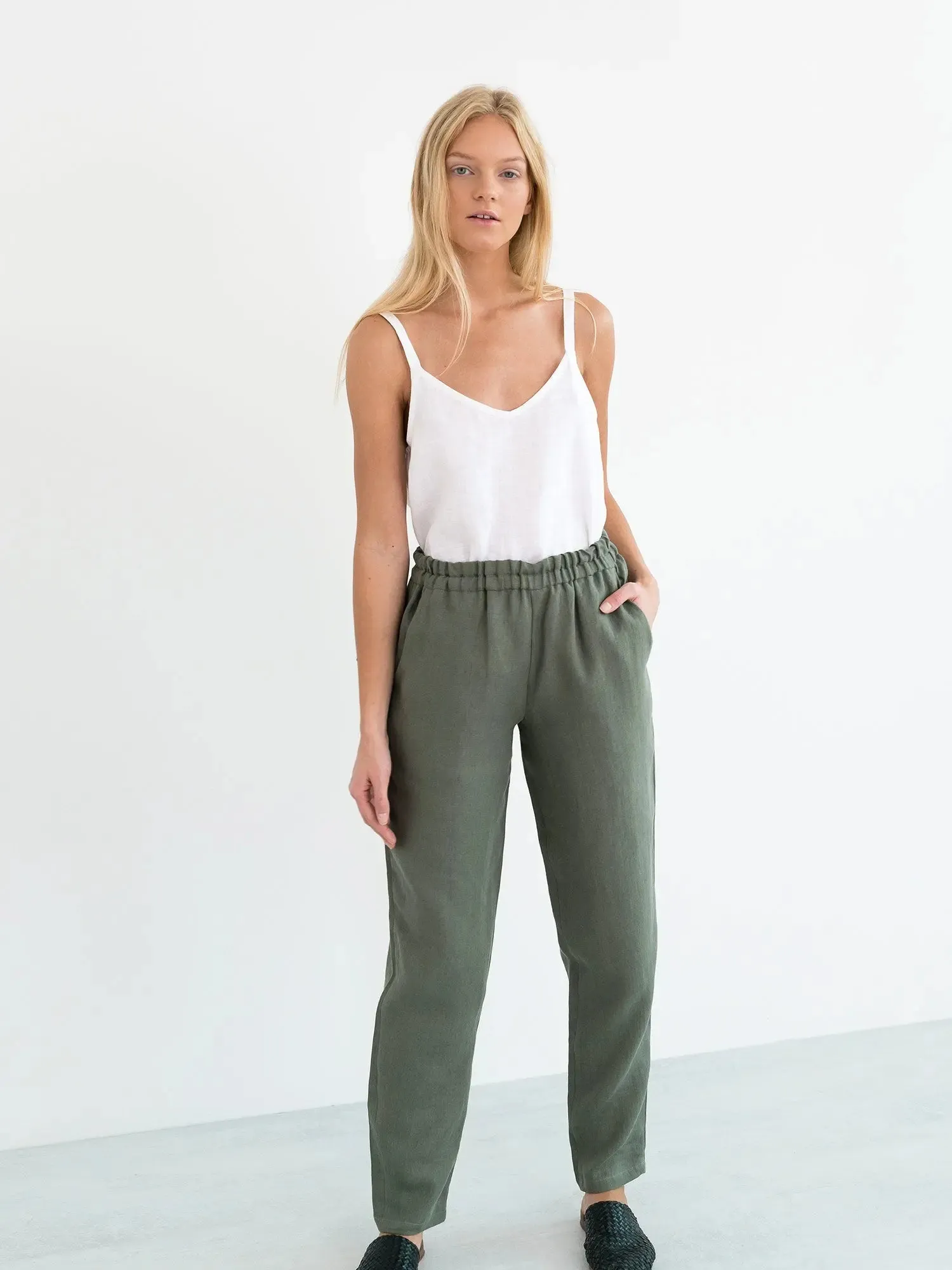 Brinley Linen Pants by Love And Confuse