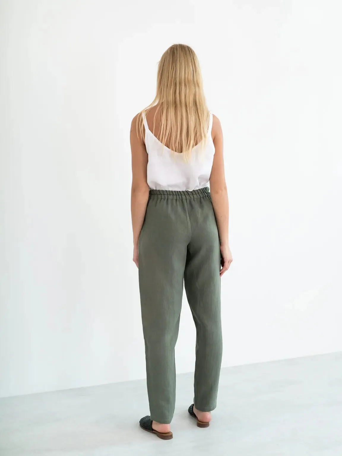 Brinley Linen Pants by Love And Confuse