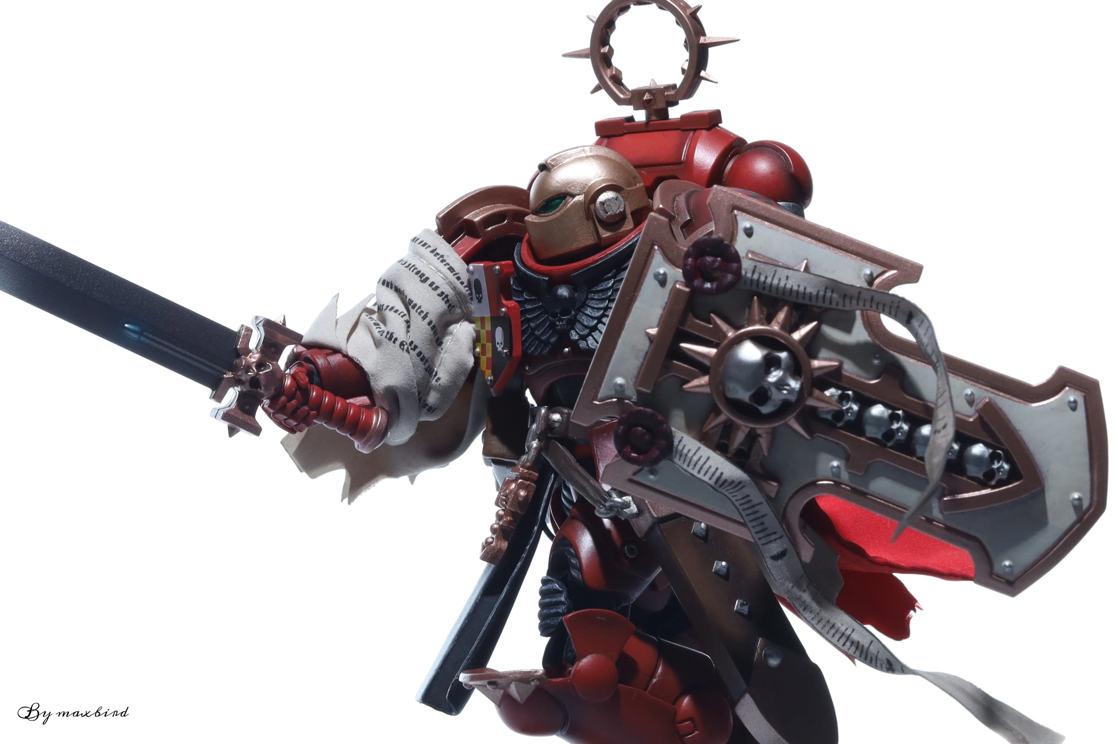 【BUY 1 GET 1】【IN STOCK】Custom cape set for Joytoy Warhammer 40000 Blood Angels Bladeguard