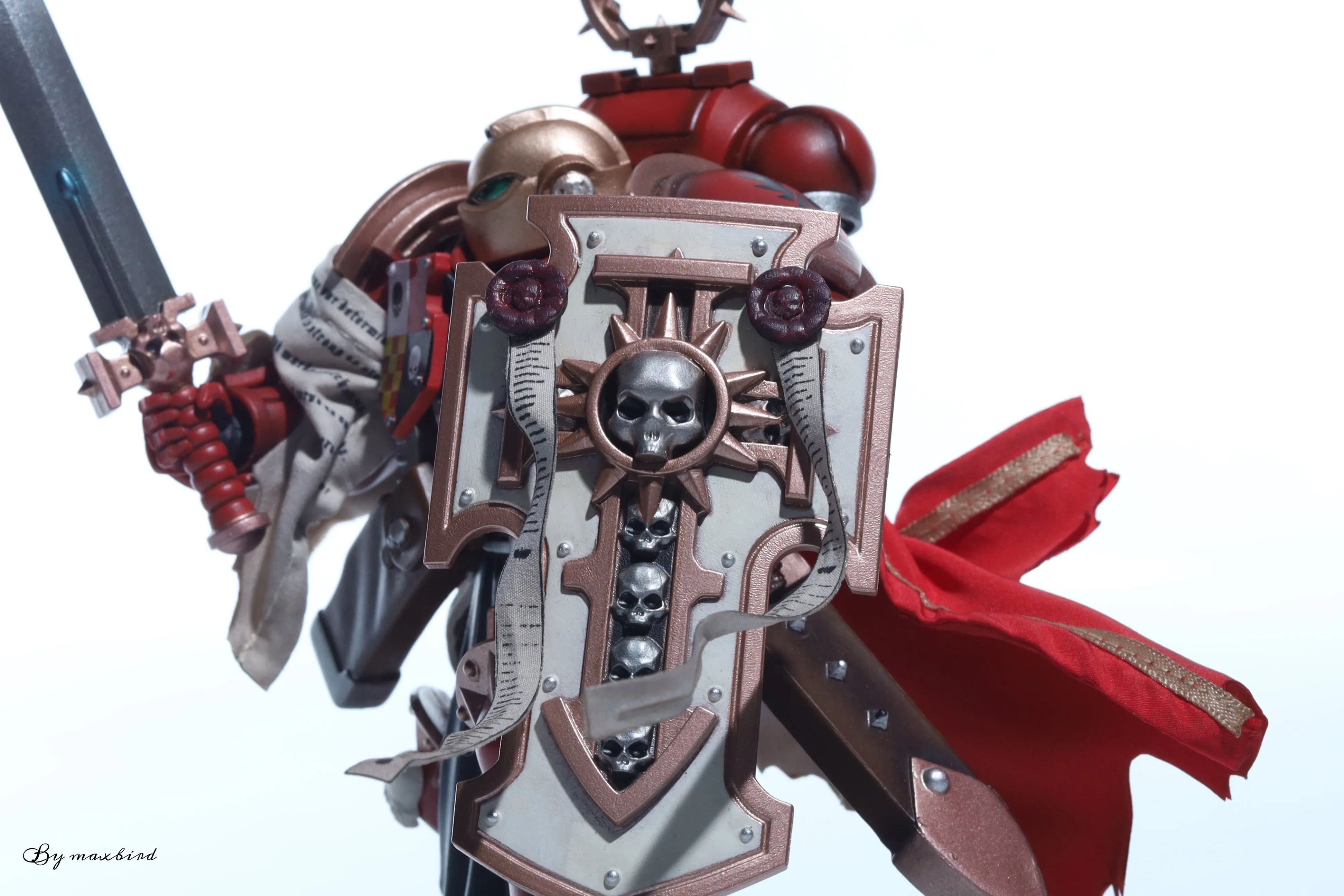 【BUY 1 GET 1】【IN STOCK】Custom cape set for Joytoy Warhammer 40000 Blood Angels Bladeguard