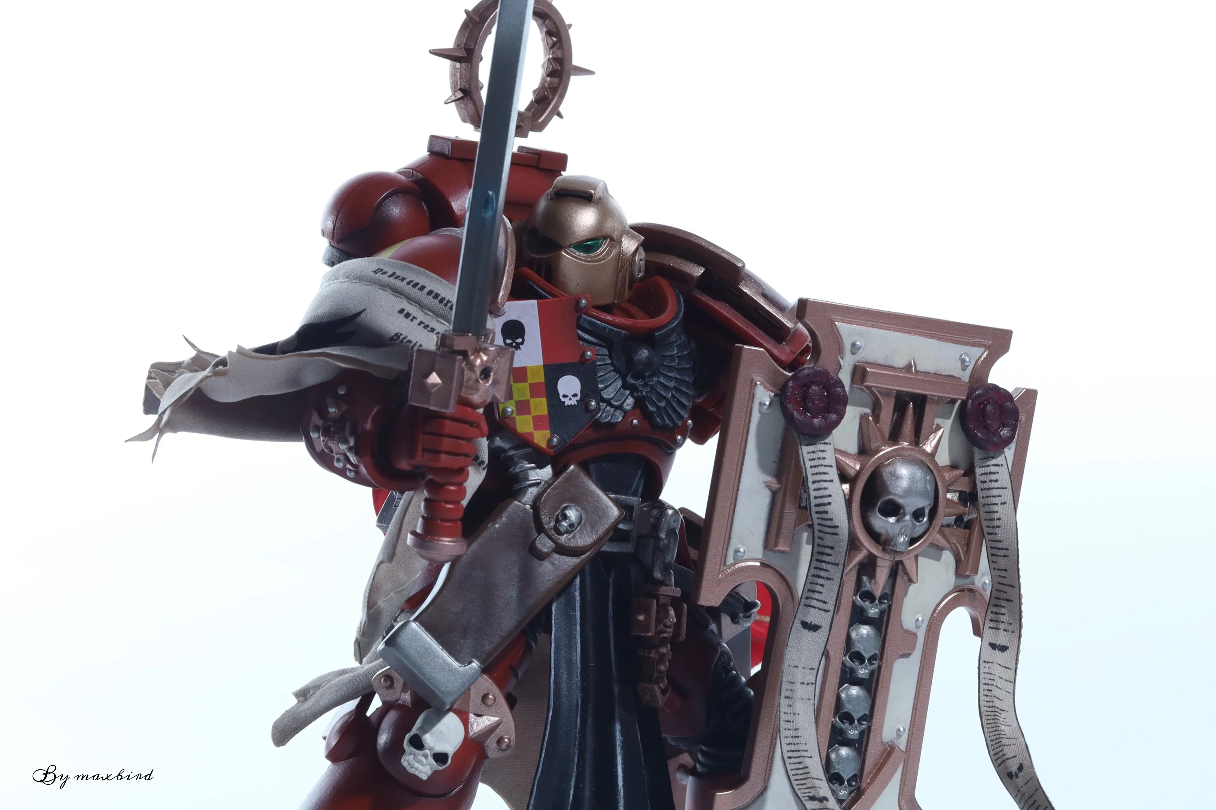 【BUY 1 GET 1】【IN STOCK】Custom cape set for Joytoy Warhammer 40000 Blood Angels Bladeguard