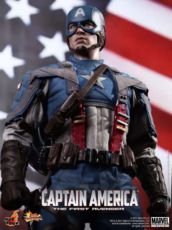 Captain America: The First Avenger - Captain America Limited Edition Collectible Figurine Hot Toy MMS 156