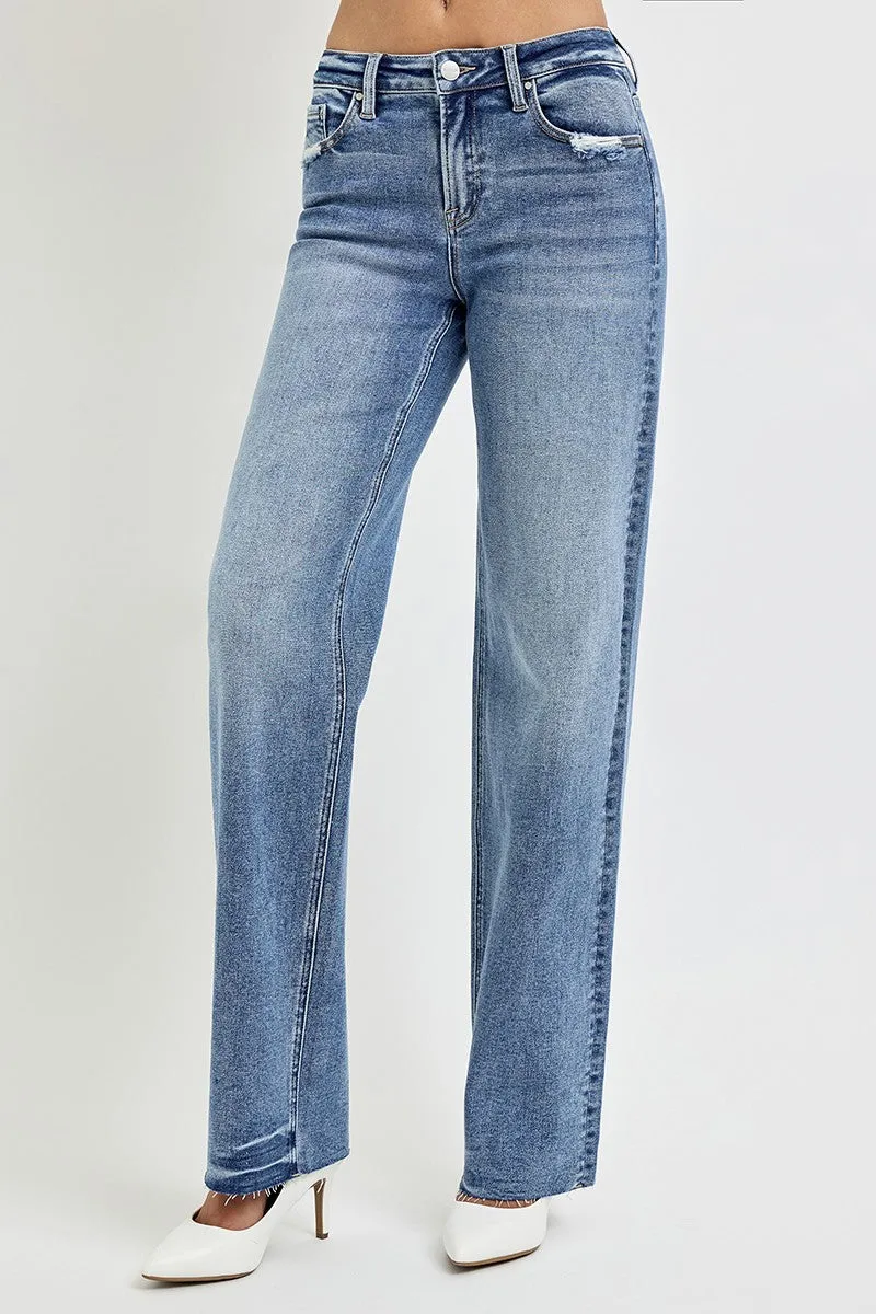 Carissa Straight Leg Jeans by RISEN