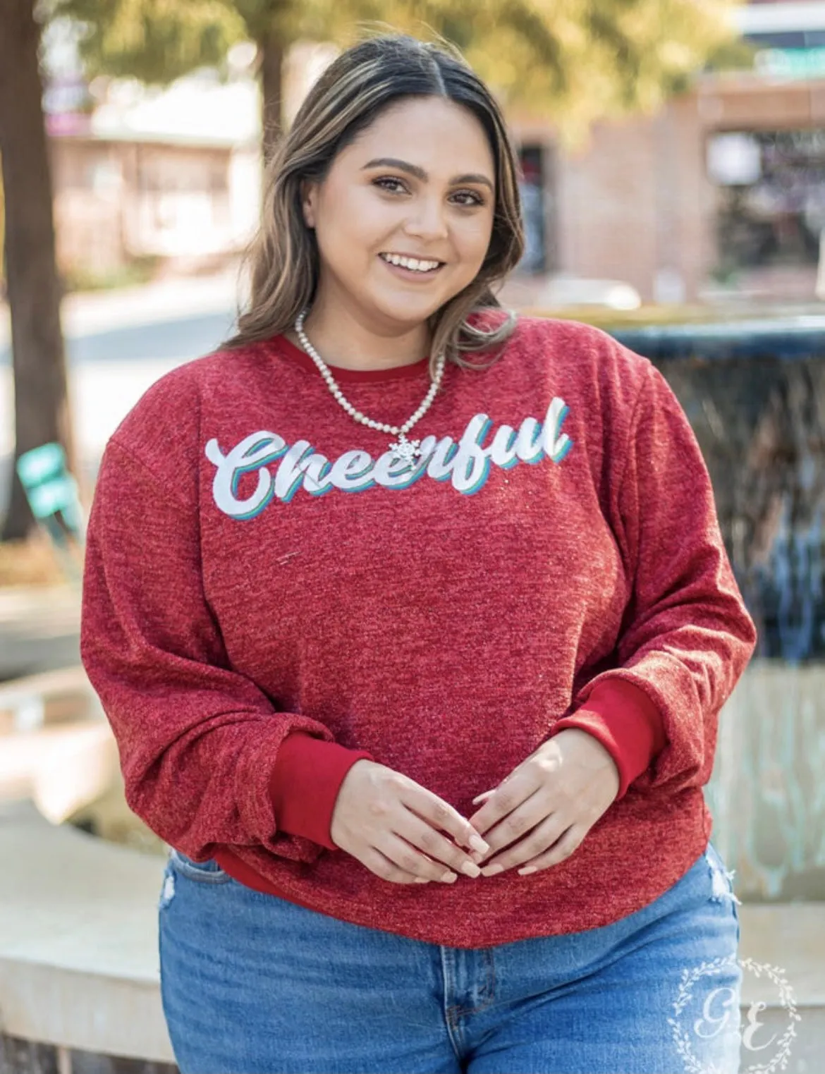 Cheerful & Sparkly Sweatshirt