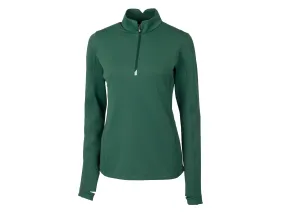 Cutter & Buck Traverse Stretch Quarter Zip Womens Pullover