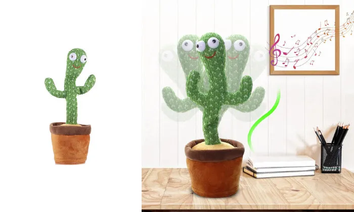 Dancing Cactus Toy - Early Childhood Education Plush Toy