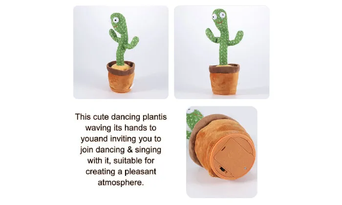 Dancing Cactus Toy - Early Childhood Education Plush Toy