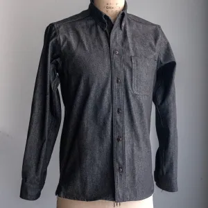 Denim Button Down Shirt Nihon Menpu Shadow Denim