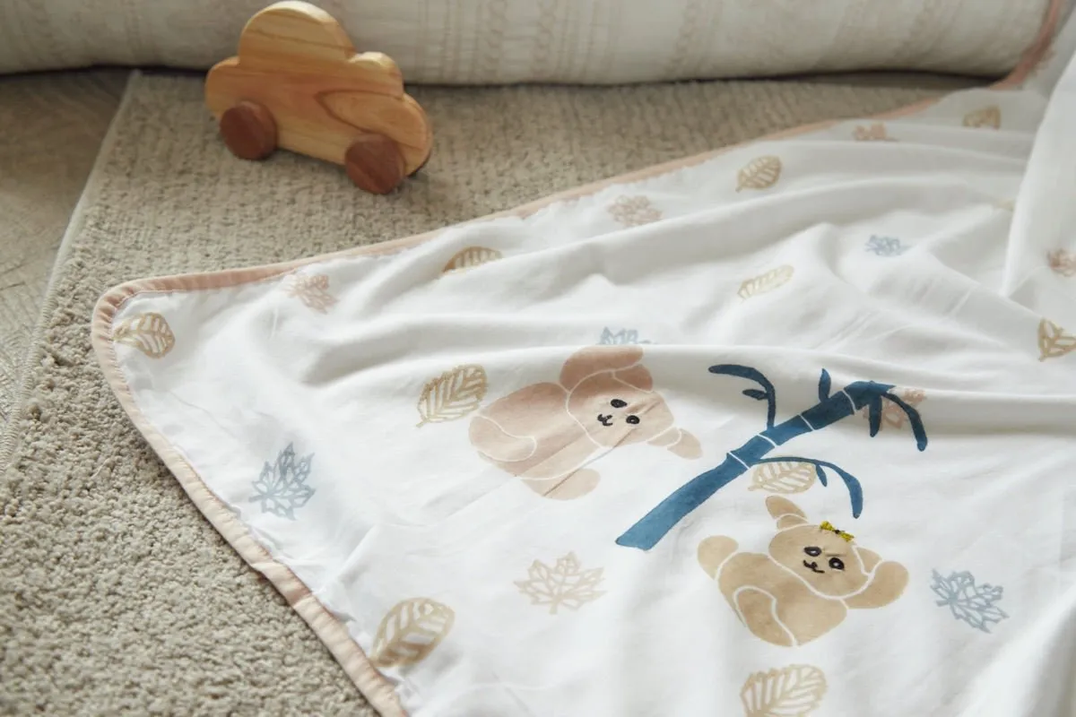 Dohar Blanket- K for Koala- Beige