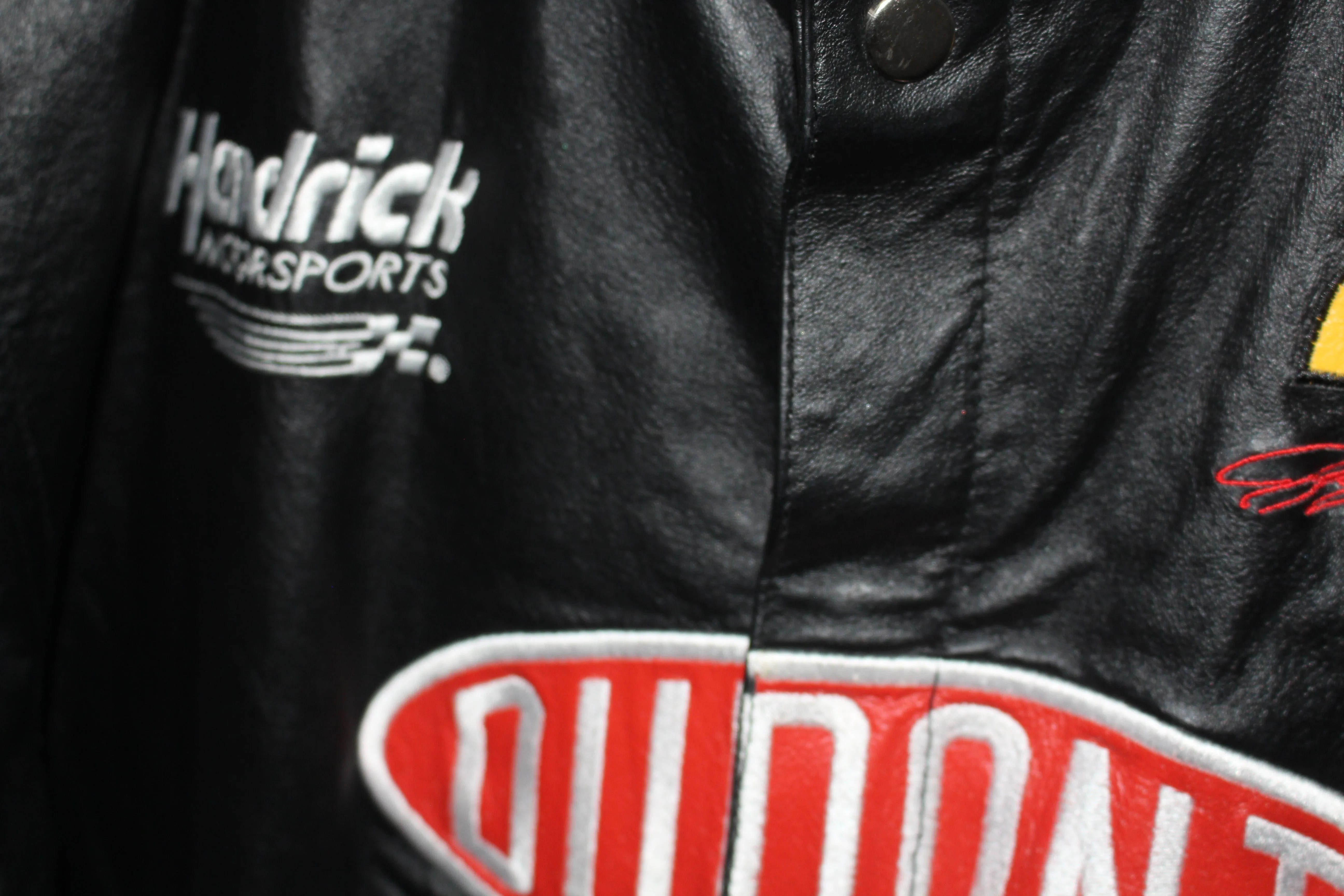 DuPont Racing NASCAR Jeff Gordon #24 Leather Jacket (XL)