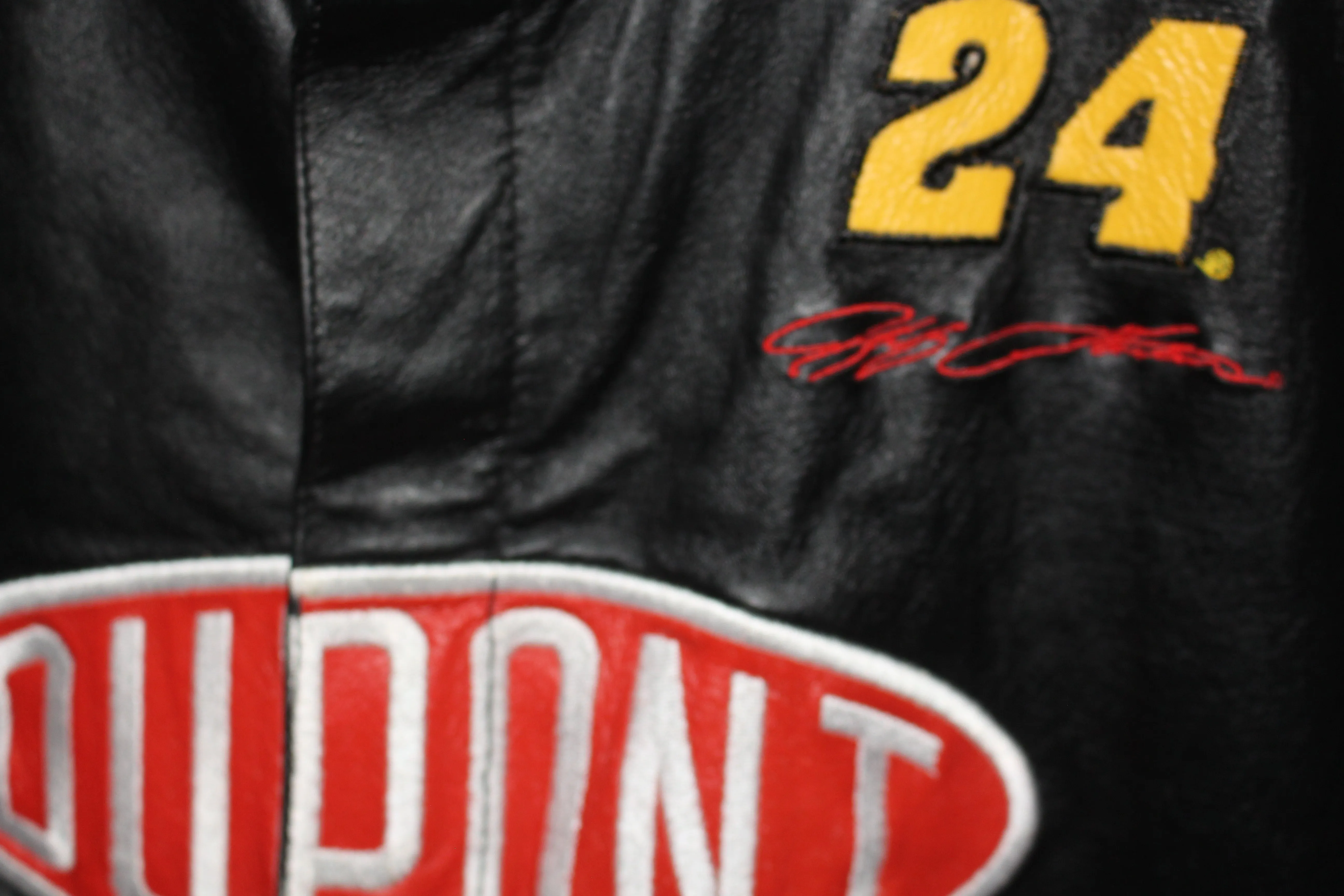 DuPont Racing NASCAR Jeff Gordon #24 Leather Jacket (XL)