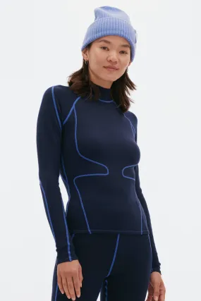 Fay Midweight Merino Top