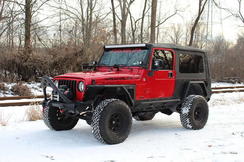 Fishbone Offroad 1997-2006 TJ Wrangler Rear Tube Fenders