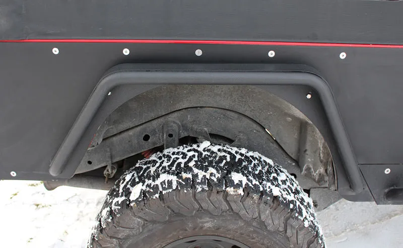 Fishbone Offroad 1997-2006 TJ Wrangler Rear Tube Fenders