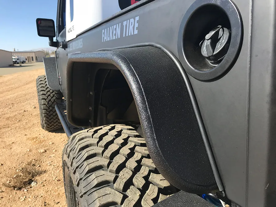 Fishbone Offroad 2007-2018 JK Wrangler (4-Door) Aluminum Tube Fenders