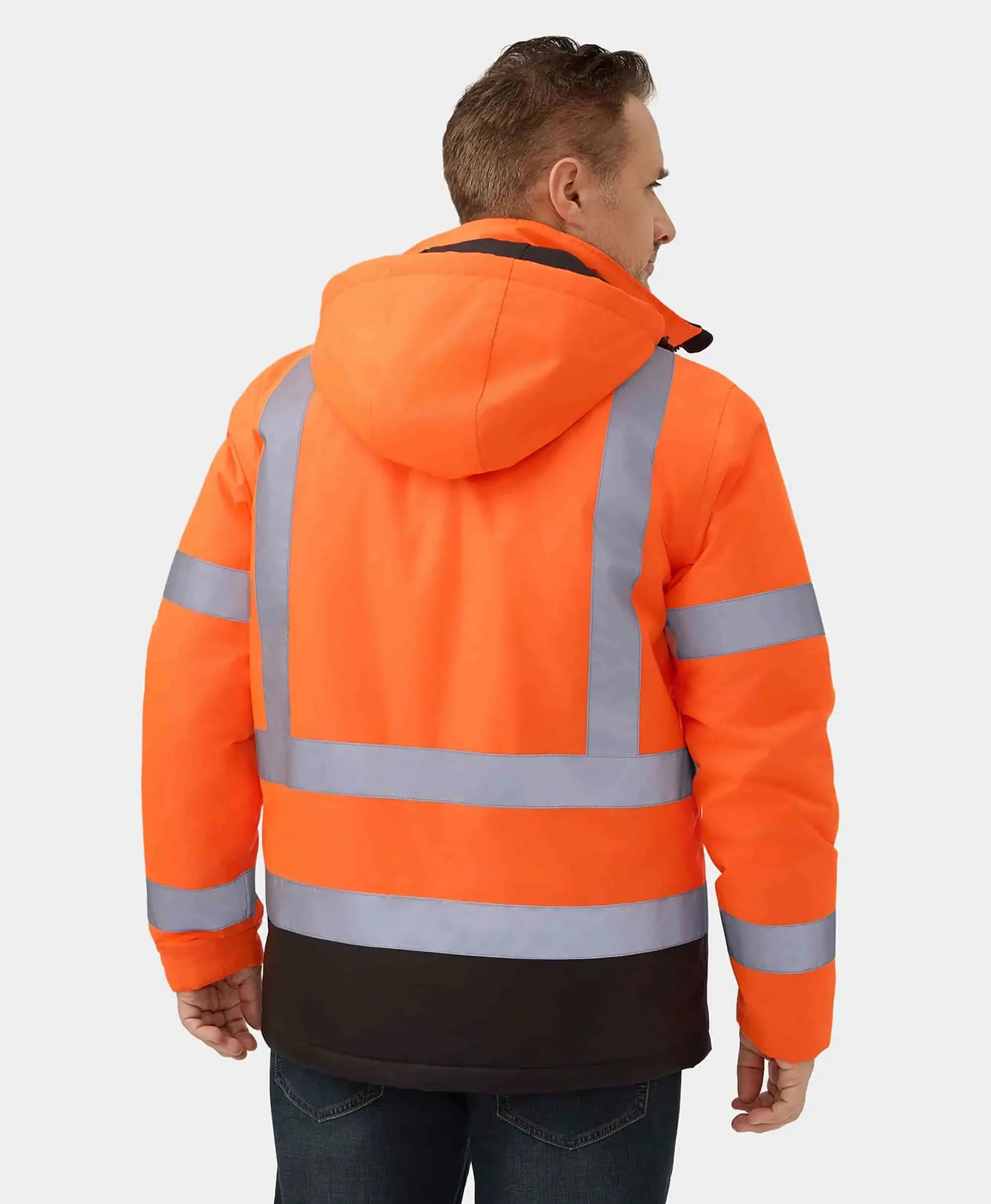 Flagstaff Men's Heated High-Visibility Jacket