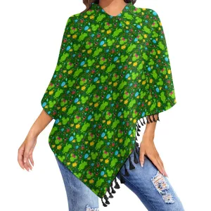 Flower And Garden Tassel Cape