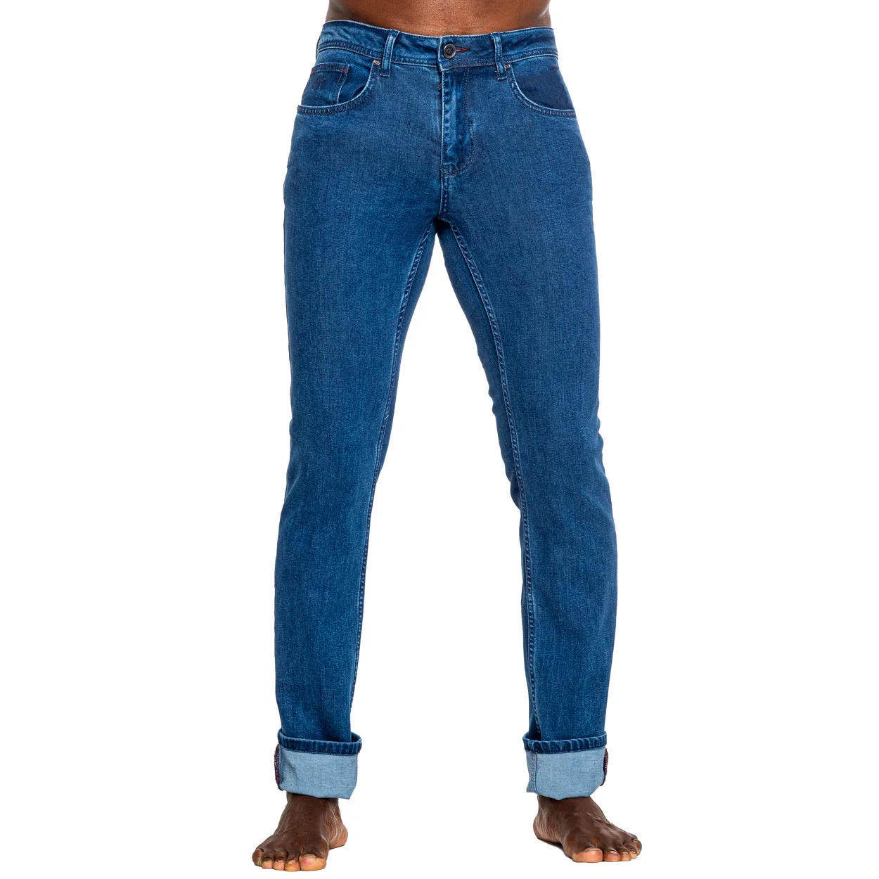 For the Forest Eco-Friendly Slim Fit Jeans - Indigo