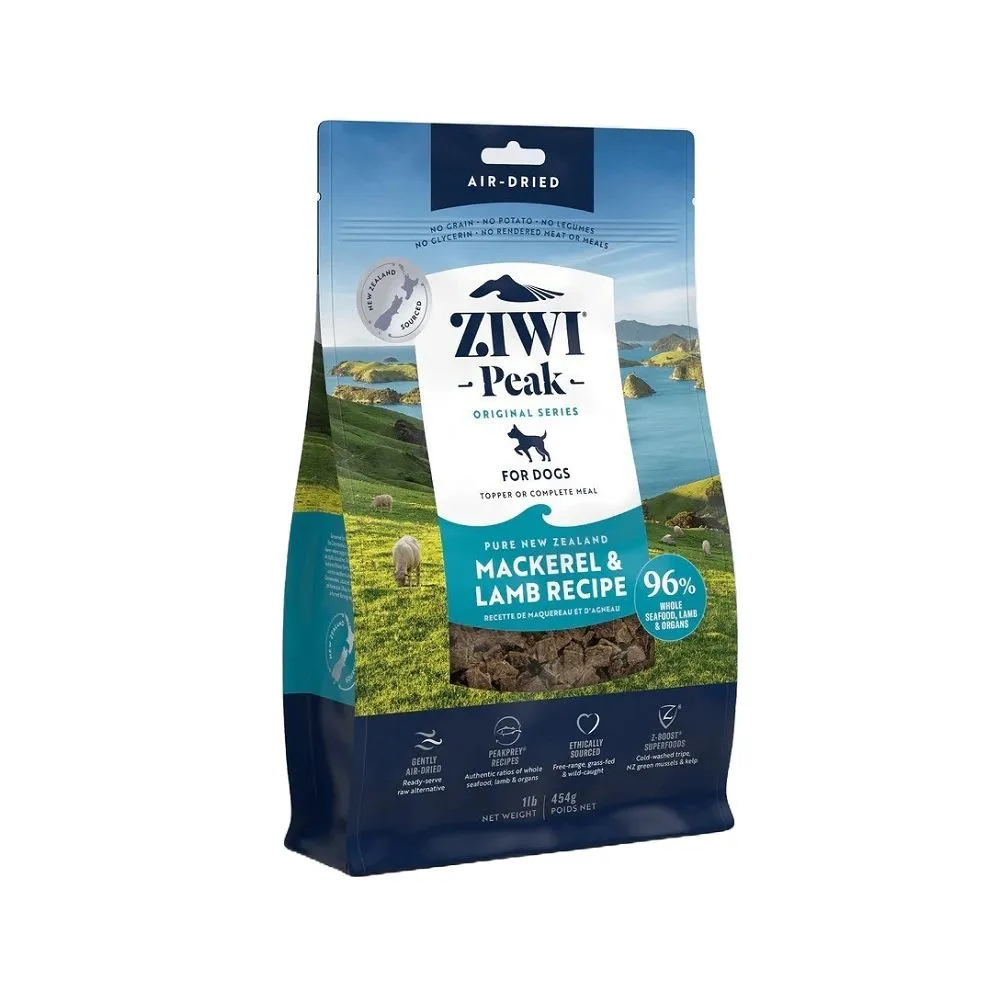 Gently Air Dried Mackerel & Lamb Dog Food