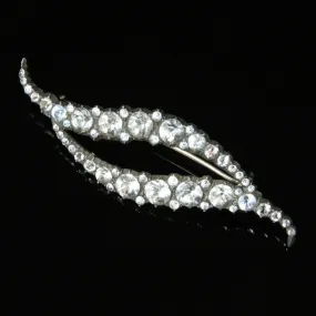 Georgian Paste Brooch - Elliptical Brooch Circa 1800