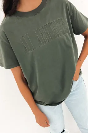 Heritage Tee Forest Green