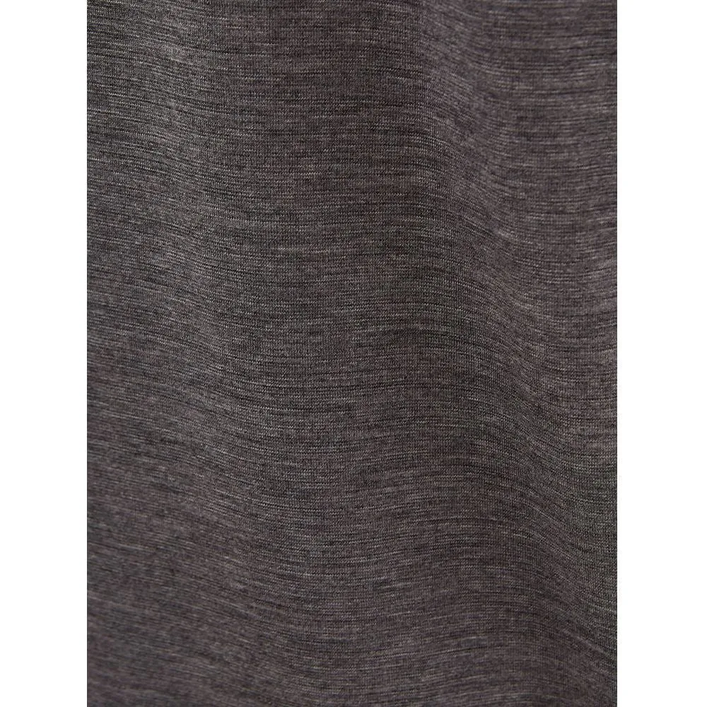 Lardini Elegant Gray Woolen Designer T-Shirt