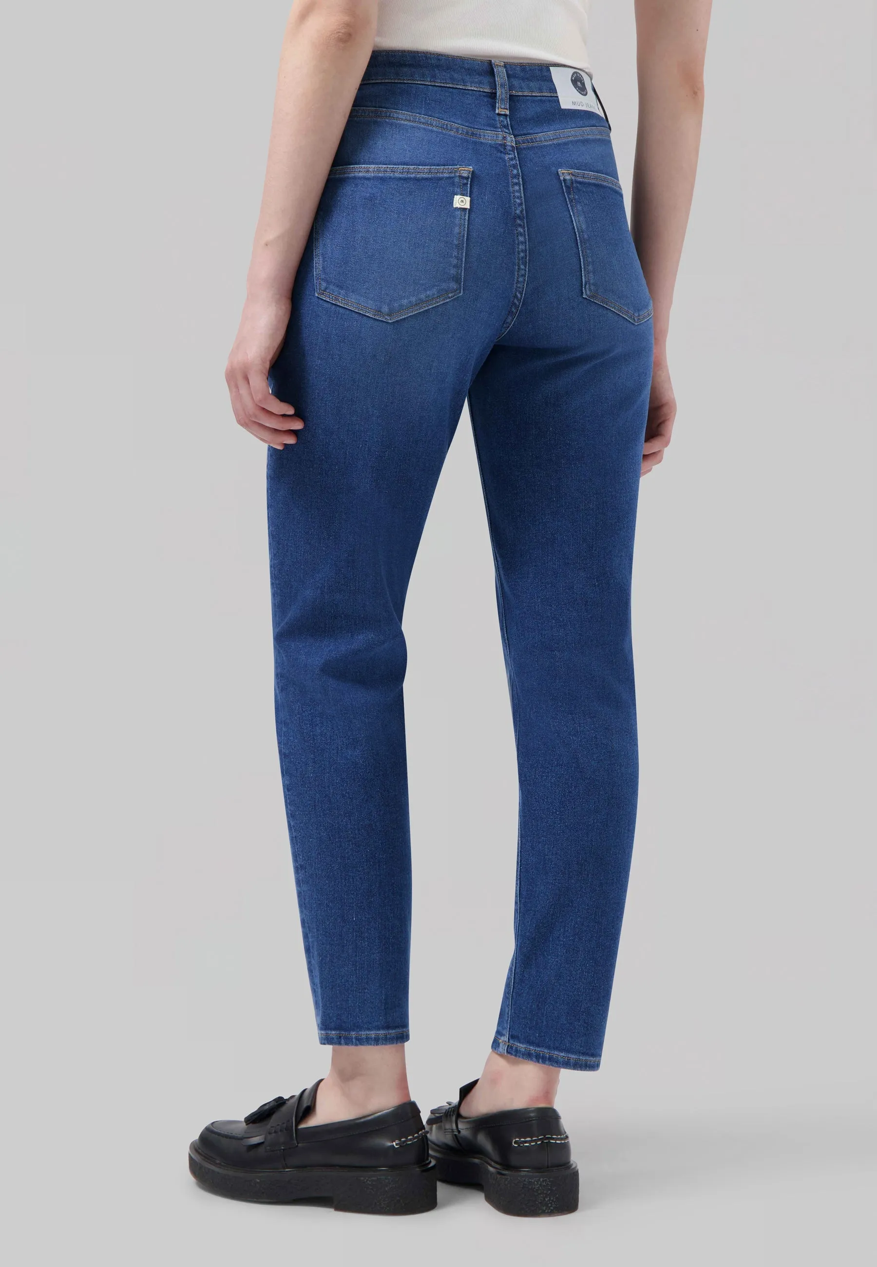 Mams Stretch Tapered Jeans Stone Indigo