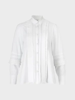 Marnie Shirt Cotton Poplin White