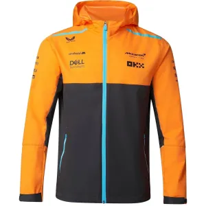 McLaren F1 Men's 2023 Team Water Resistant Jacket- Papaya