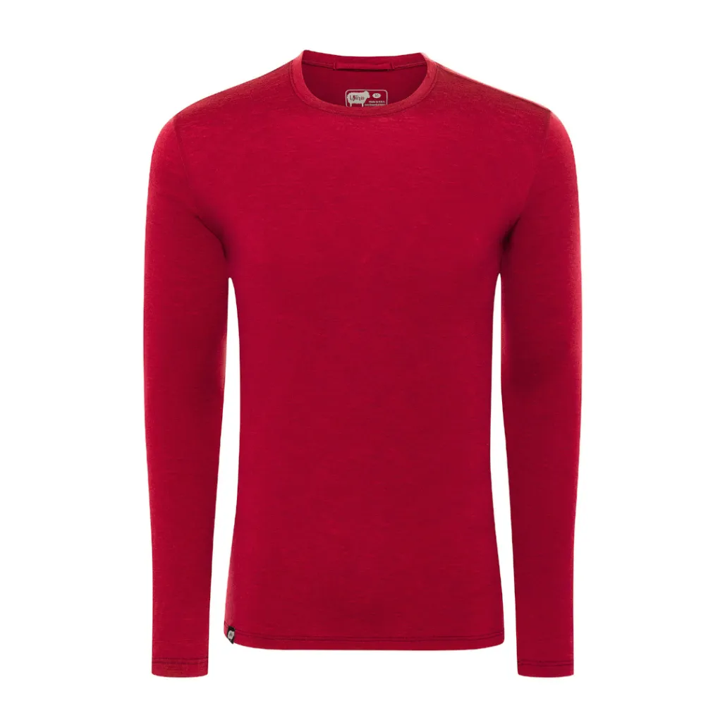 Men's 100% Merino Wool Long Sleeve