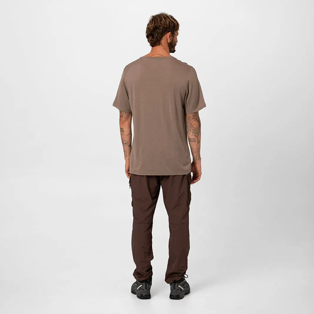 Mens Merino T-Shirt Tawny