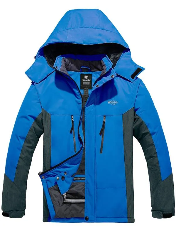 Men's Mountain Jacket Waterproof Winter Ski Coat Fleece Snowboarding Jackets Atna 012