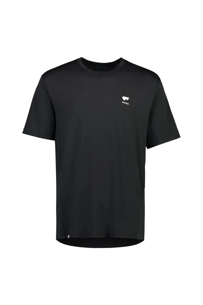 Mons Tarn Merino Shift T-Shirt Black