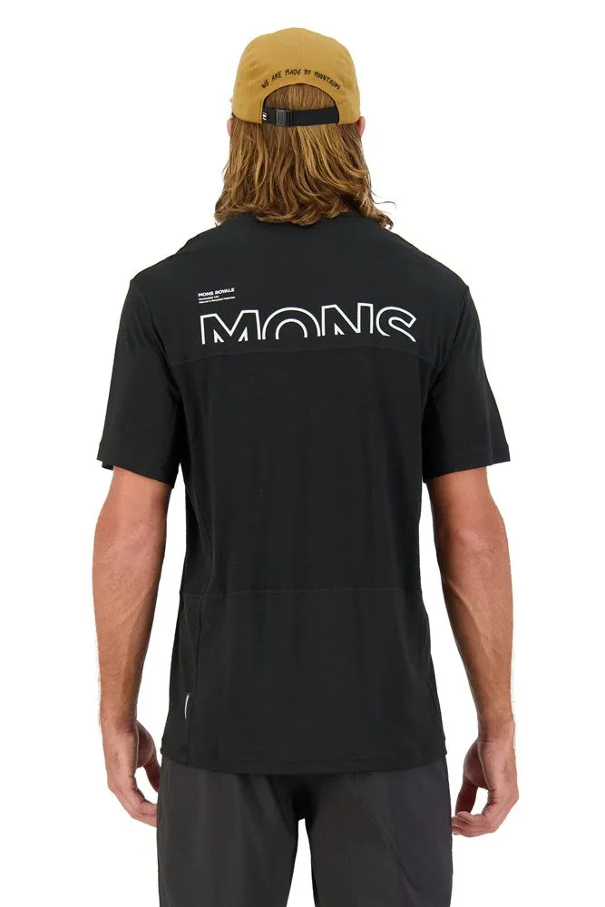 Mons Tarn Merino Shift T-Shirt Black