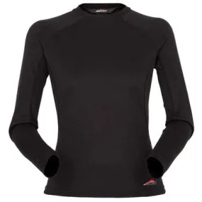 Mont Power Dry Crew Womens Long Sleeve Thermal Top - Black