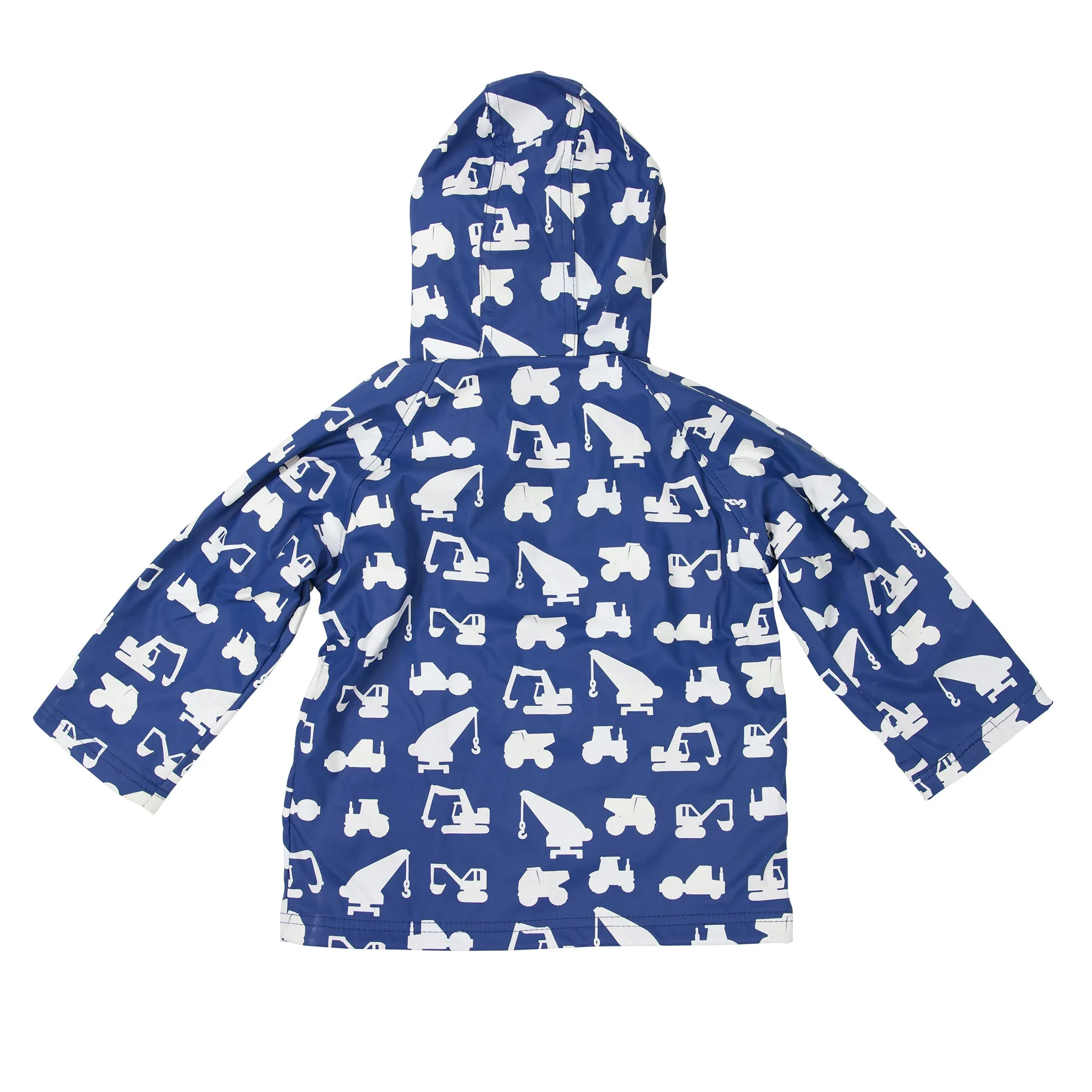 Navy colour changing digger raincoat