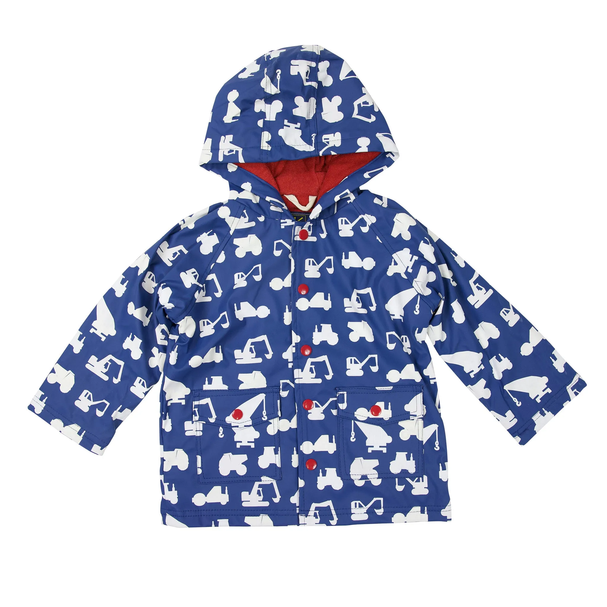 Navy colour changing digger raincoat