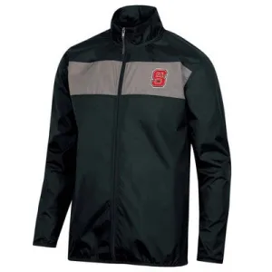 New - Nc State Wolfpack Men's Zip-Up Winter Water-Resistant Windbreaker Jacket