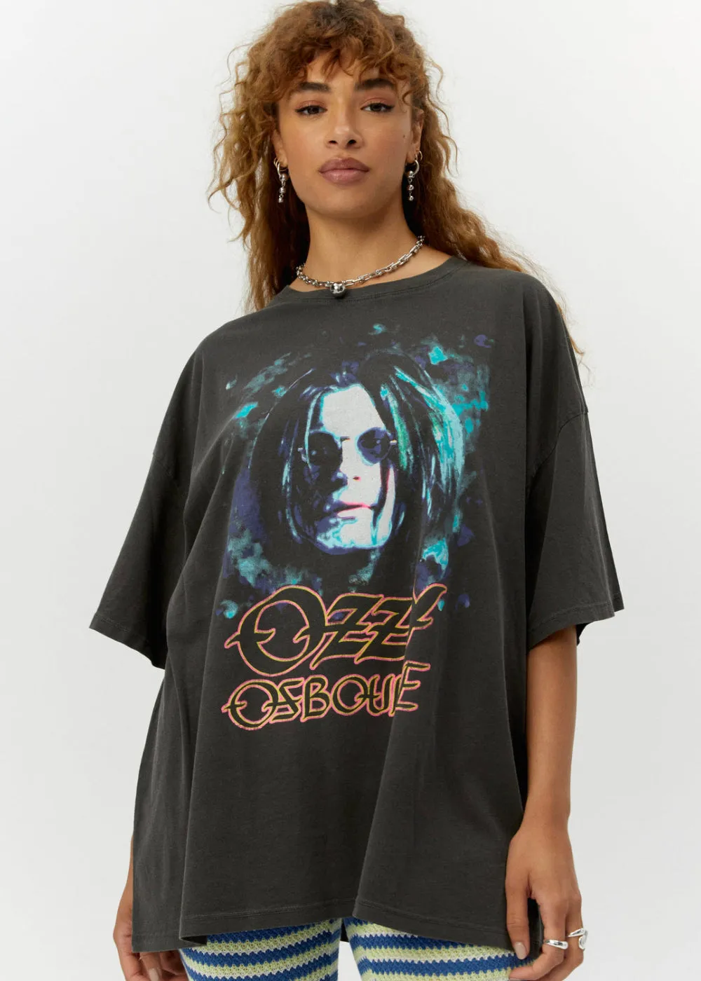 Ozzy Osbourne Oversized Band Tee by Daydreamer LA