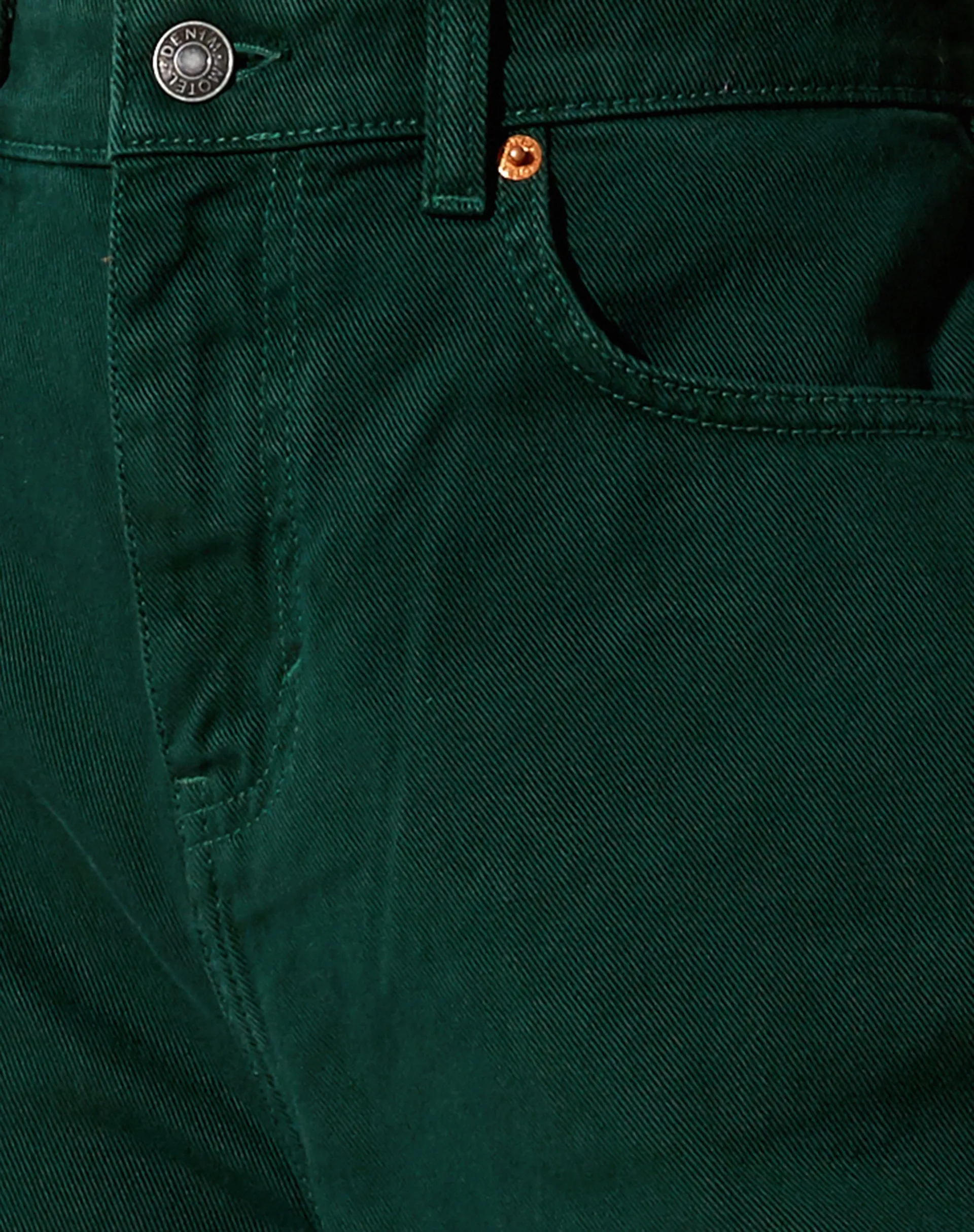 Parallel Jeans in Forest Green