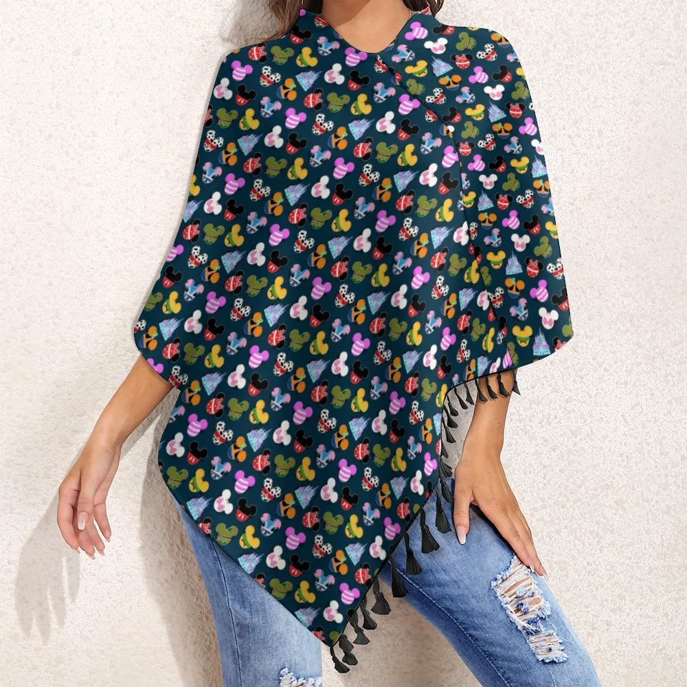 Pin Collector Tassel Cape